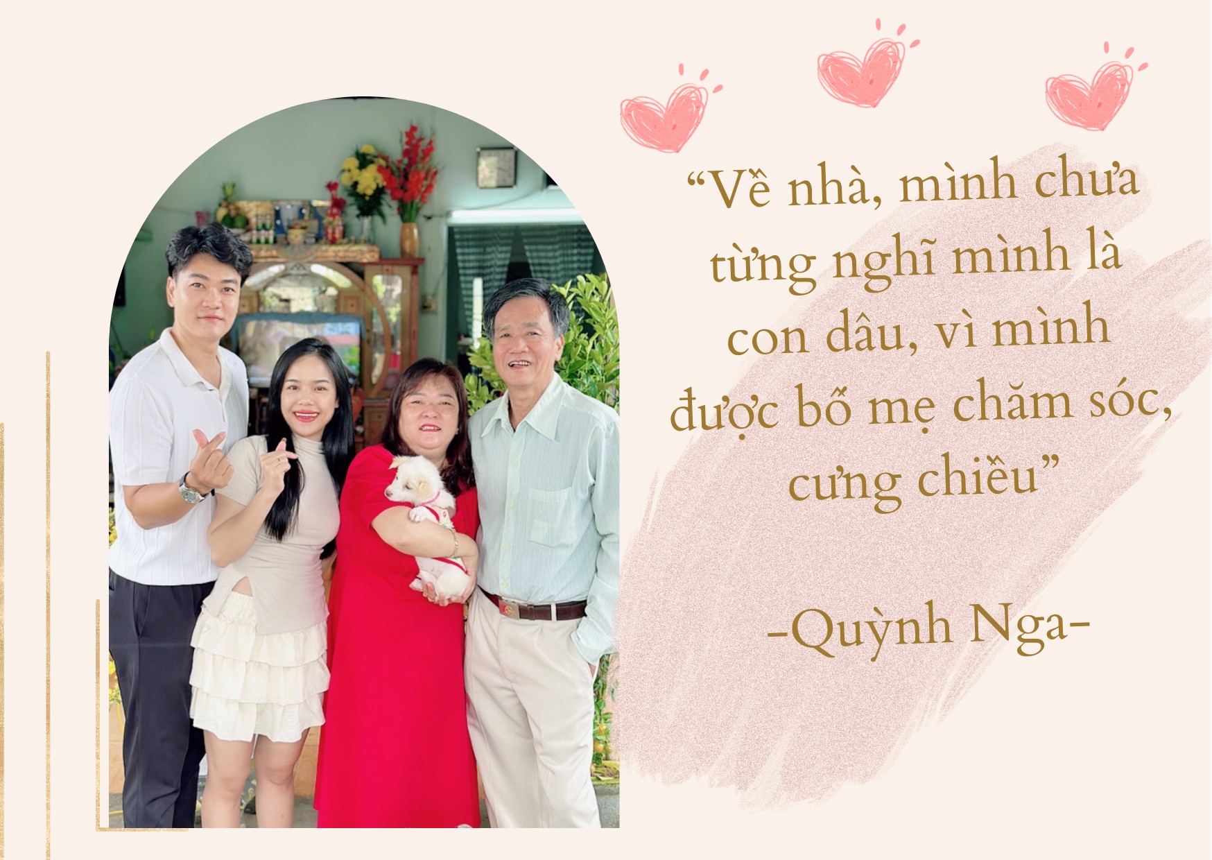 Yêu nam diễn viên gần 8 năm mới cưới, 9X thoải mái chơi bịt mắt bắt dê với bố mẹ chồng - 5