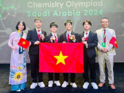 Tin tức - Việt Nam giành 3 Huy chương Vàng Olympic Hóa học quốc tế, đứng thứ 2/89 quốc gia