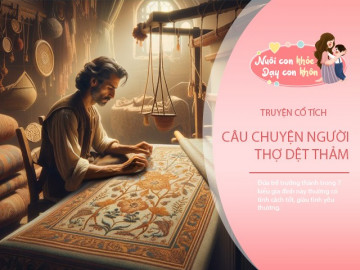 Truyện cổ tích: Người thợ dệt thảm