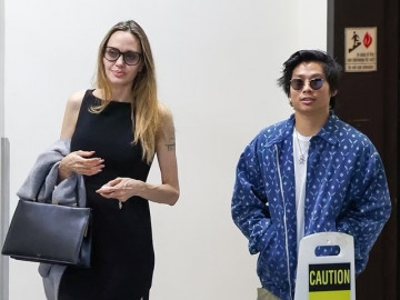 Pax Thiên có nguy cơ xuất huyết não, Angelina Jolie vội vào viện chăm con, khán giả tò mò thái độ của Brad Pitt