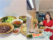 Bếp Eva - BTV Đan Lê vào bếp và hỏi câu "nhức nhối": Bún bò Nam Bộ có phải là bún bò Nam Bộ?