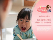 Nuôi con IQ EQ - Trẻ dù thông minh, học giỏi đứng đầu lớp, nhưng có tính cách này cũng sẽ khó thành tài