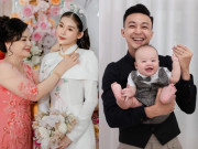 Giải trí - Lê Âu Ngân Anh sau 2 năm đám cưới: Ngoại hình cực giống mẹ chồng, sinh được quý tử điển trai y đúc ông xã