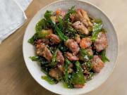 Bếp Eva - Cuối tuần làm món thịt má đào chao lá mắc mật mềm ngon thơm lừng, cả nhà tha hồ "lai rai"