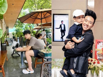 Bạn gái cũ của Trấn Thành khoe con trai riêng 14 tuổi cao trên 1m7, ngoại hình cực phẩm