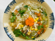 Bếp Eva - Đầu tháng âm lịch, học 8X Sài Gòn nấu súp chay thơm ngon, thanh tịnh để thưởng thức