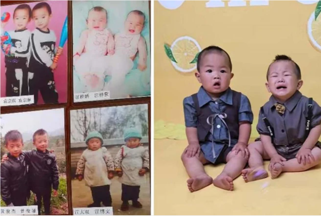 Người thân trong gia đình đôi khi cũng khó phân biệt các cặp song sinh vì họ quá giống nhau.