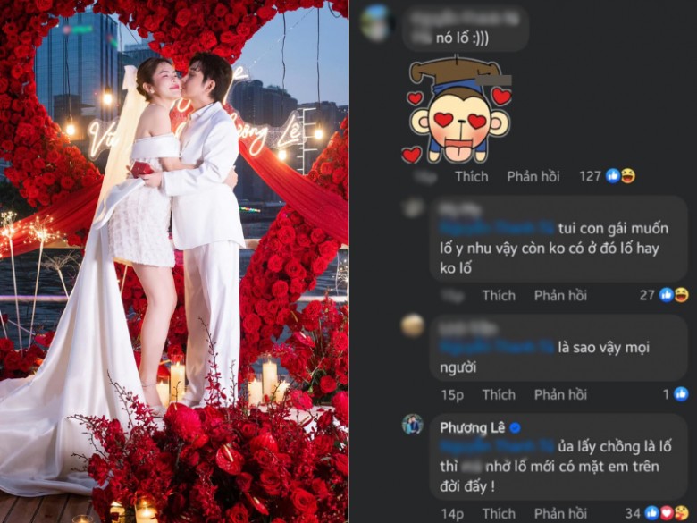 Hh phương lê khoe trọn không gian lễ đính hôn ngập hoa hồng với vũ luân đanh thép đáp trả khi bị nói làm lố - 9