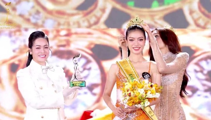 Bích Tuyền giành được ngôi vị Á hậu 3 Miss Grand Vietnam 2024.