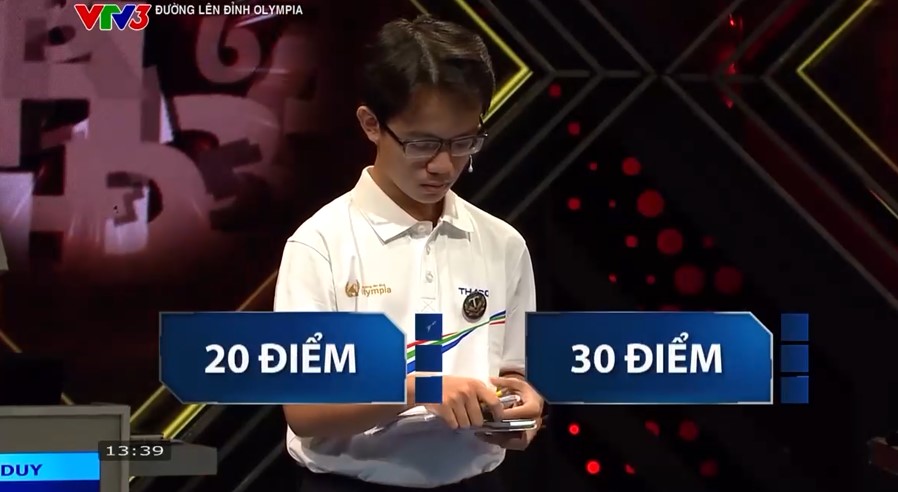 Bứt phá ngoạn mục, “tấm vé vớt” Sơn Duy giành chiến thắng ở trận đấu tháng 1 quý 4 Olympia 2024 - 6