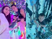 Giải trí - Gia đình Hồ Ngọc Hà chuẩn "kiểu mẫu": Bận rộn mấy vẫn đưa con đi chơi cuối tuần, Leon trổ tài nhảy cực dẻo