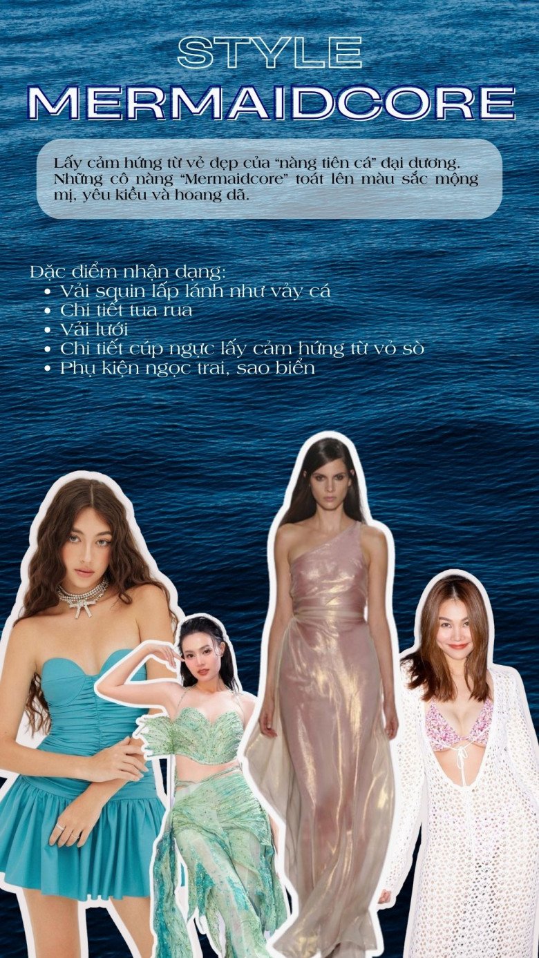 Mermaidcore - Thời trang amp;#34;nàng tiên cáamp;#34; lên ngôi, muốn mặc đẹp như hội gái xinh chỉ cần biết 4 gạch đầu dòng - 1