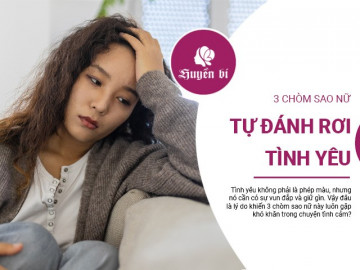 Bạn có phải là một trong 3 chòm sao hay đuổi khách tình yêu?