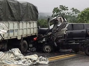 Ô tô tông liên hoàn trên cao tốc Nội Bài - Lào Cai, 1 người tử vong