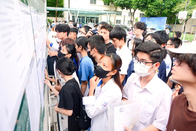 Thí sinh dự thi tốt nghiệp THPT năm nay.