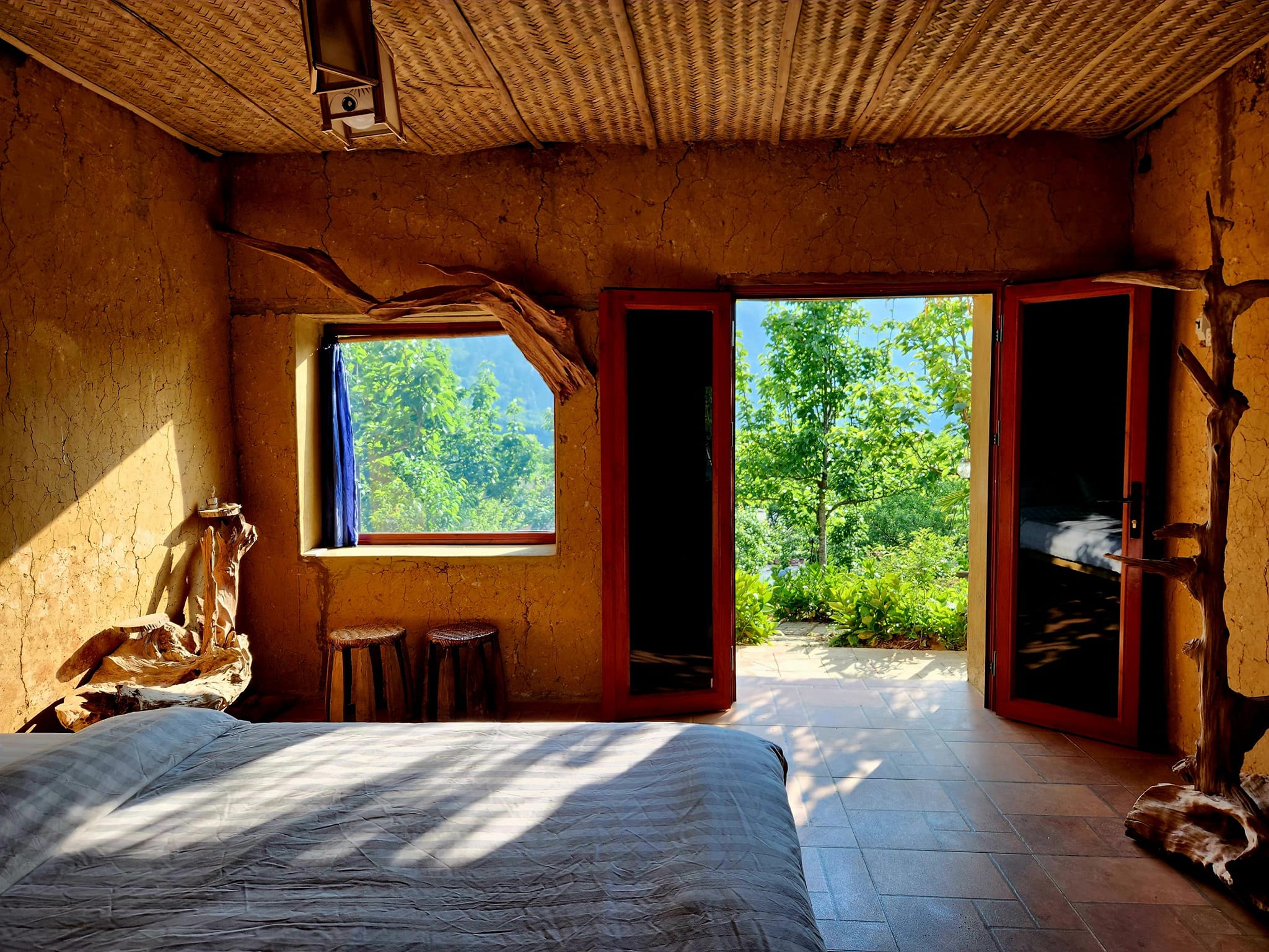 Inside view of the bungalows