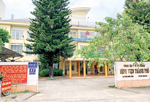 Trung tâm Y tế TP Pleiku, tỉnh Gia Lai.
