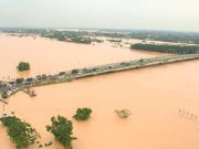 Tin tức - Lũ trên sông Hồng và nhiều sông ở miền Bắc đang xuống