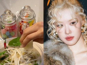 Rosé (BlackPink) ăn phở Việt