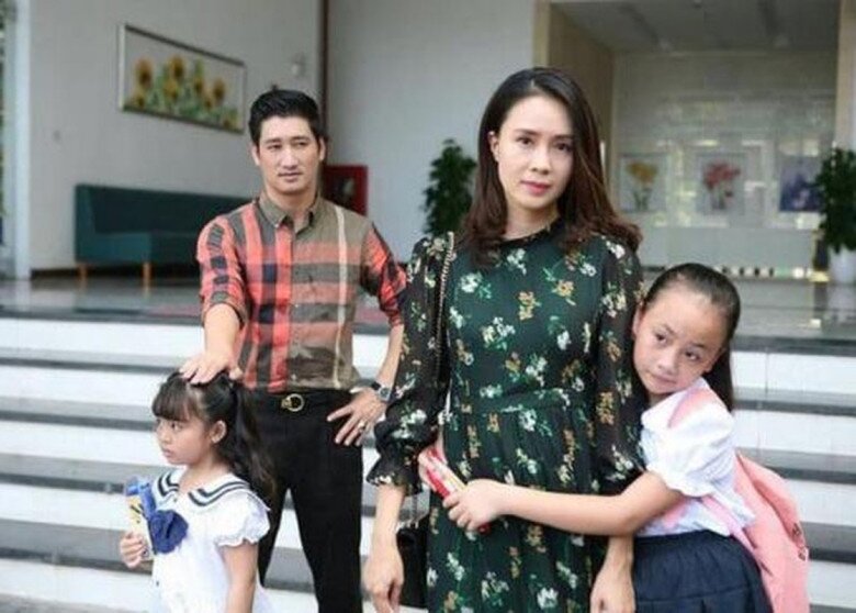 Hồng Nhung trong vai con gái của Hồng Diễm.