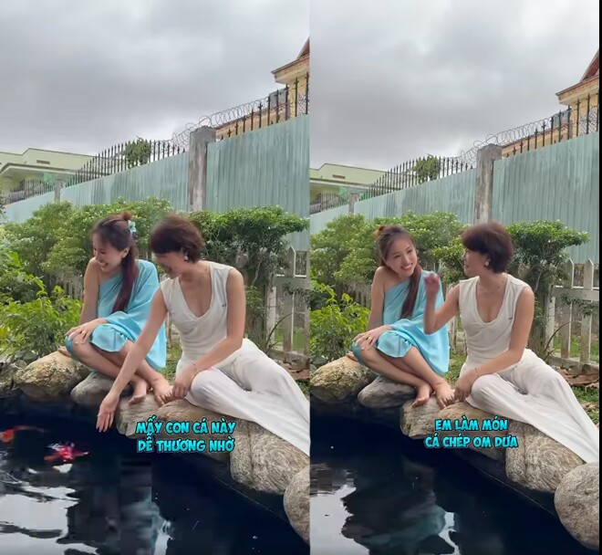 Vân hugo sống sung sướng bên chồng đại gia em họ của cô ở biệt thự 24 tỷ đồng cũng không thua kém - 1