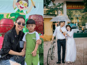 Giải trí - Sao Việt 24h: Người nổi tiếng nô nức đưa con đi khai giảng, Bảo Thanh cùng chồng hóa học sinh e ấp như mới quen