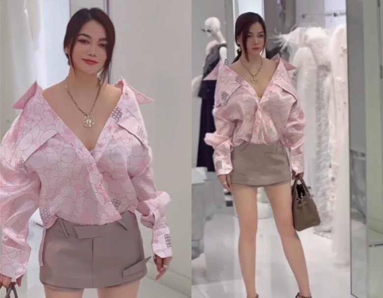Sao việt 24h lọ lem con gái quyền linh hiếm hoi diện đồ nửa kín nửa hở sắc vóc căng tràn tuổi 18 gây sốt - 16