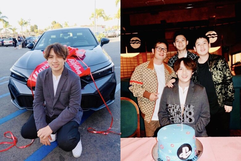 Sao việt 24h phương oanh khoe con trai với shark bình lột xác so với lúc mới sinh bố bỉm chăm bế con cho vợ - 8