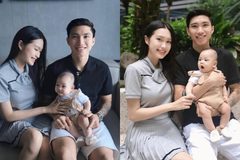 Sao việt 24h phương oanh khoe con trai với shark bình lột xác so với lúc mới sinh bố bỉm chăm bế con cho vợ - 7