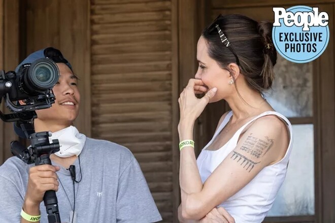 Angelina jolie bị chỉ trích vì không biết dạy pax thiên con trai nuôi gốc việt lộ dấu hiệu lạ trên mặt - 5