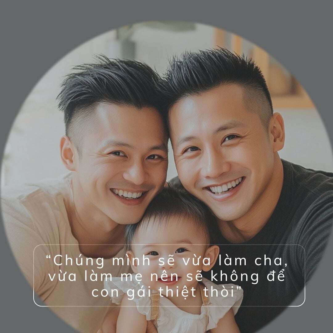 Chuyện nuôi con ở “gia đình hai người bố” - 3