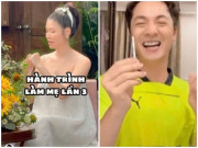 Vợ chồng Đăng Khôi đặt tên cho bé rồng, chưa biết con trai hay gái nhưng nghe siêu hài hước