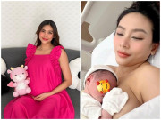 Bà bầu - Trước giờ vượt cạn, Võ Hoàng Yến thuê hẳn 2 chuyên gia make-up chuẩn bị giao diện lung linh đón con yêu