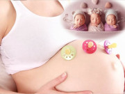 Bà bầu - Mang thai 3 hiếm gặp, nhưng làm sao để biết mình có bầu 3 em bé giống hệt nhau?