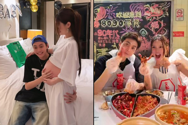 Cặp đôi luôn dành cho nhau những cử chỉ quan tâm và lãng mạn