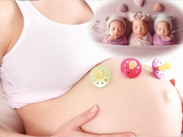 Mang thai 3 hiếm gặp, nhưng làm sao để biết mình có bầu 3 em bé giống hệt nhau?