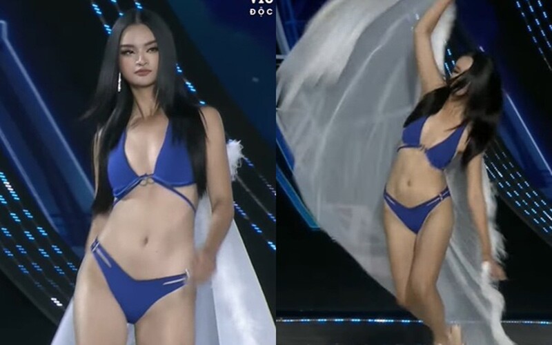 Tại Miss Universe Vietnam, Kiều Thị Thúy Hằng từng khiến CĐM xôn xao khi cô vấp ngã trên sàn catwalk, song cô đã lấy lại bình tĩnh và trình diễn thật tốt trong sự cổ vũ của khán giả. Người đẹp cũng nhận được nhiều lời khen có cánh cho sự bình tĩnh. 