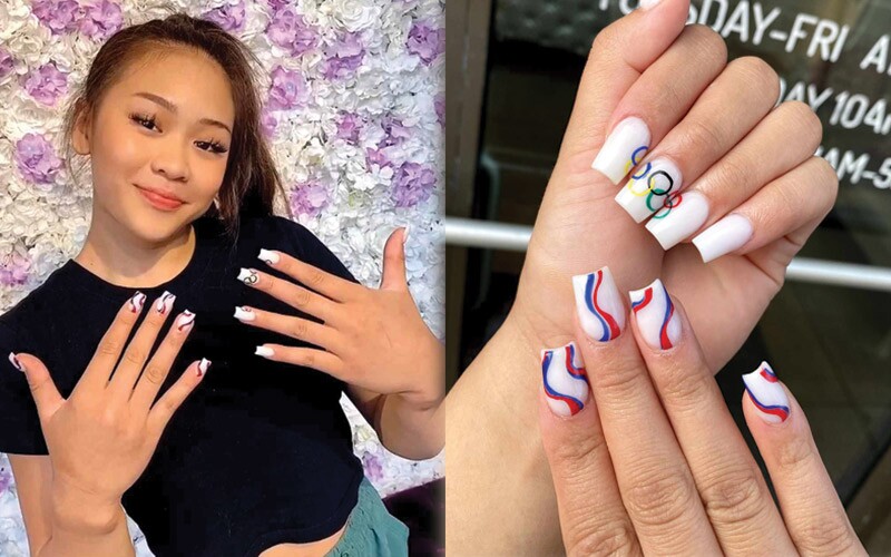 Mỗi mùa thể thao mới, Sunisa Lee đều mang lại sự thu hút với những bộ nails đẹp mắt, đậm chất thời trang và làm đẹp được các tạp chí danh giá đăng tải và khen ngợi. 