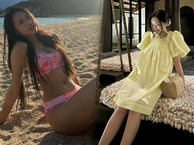 2 cô vợ đẹp nhất làng WAGs Việt sau sinh: Doãn Hải My chăm khoe dáng, vợ Hà Đức Chinh trái ngược