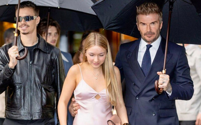 Con gái độc nhất nhà David Beckham diện váy cut out, bị nói già trước tuổi  vì ăn mặc tương tự như mẹ
