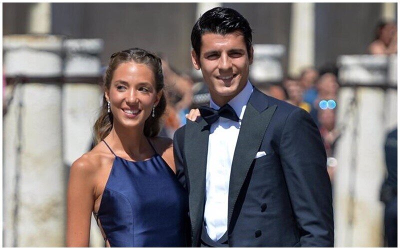 Alice Campello và cầu thủ Alvaro Morata từng là một trong những cặp đôi đẹp nhất làng bóng với 4 người con đáng yêu. 
