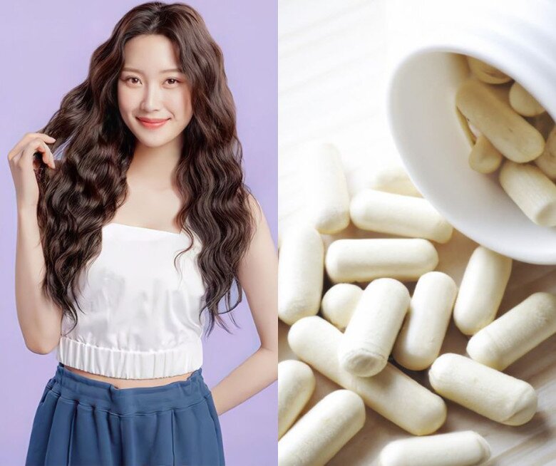 Biotin được chuyên gia khuyên dùng vì nó kích thích sự phát triển của tóc.