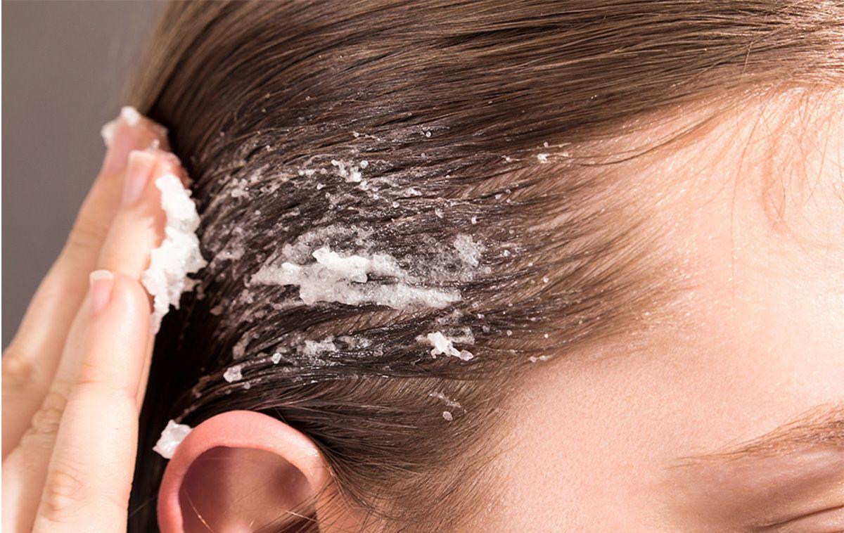 Exfoliating after shampooing can remove beneficial nutrients from your hair care products.