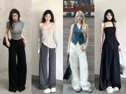 Thời trang - Sự khác biệt giữa quần ống đứng và quần ống rộng, món đồ nào giúp chị em đùi to che khuyết điểm tốt hơn?