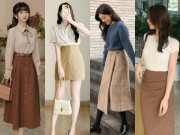 Thời trang - 2 mẫu chân váy đáng sắm nhất mùa thu, gợi ý loạt công thức giúp nàng mặc đẹp bất bại
