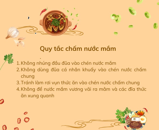 Sự ý nhị trên bàn cơm giúp tất cả các thành viên đều thưởng thức được chén mắm ngon tròn vẹn.