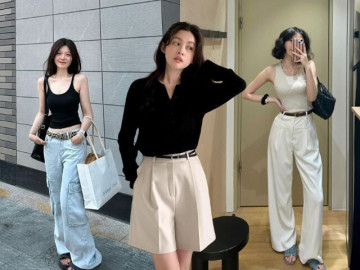 Món phụ kiện thần thánh nên có trong mọi outfit, vừa giúp nàng định hình vòng eo, vừa tăng vẻ sang chảnh