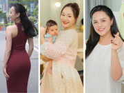 Bà bầu - Nhan sắc sau sinh của 3 sao nữ VTV: Phương Oanh ngày càng quyến rũ, Lan Phương được khen mẹ bỉm chân thật nhất