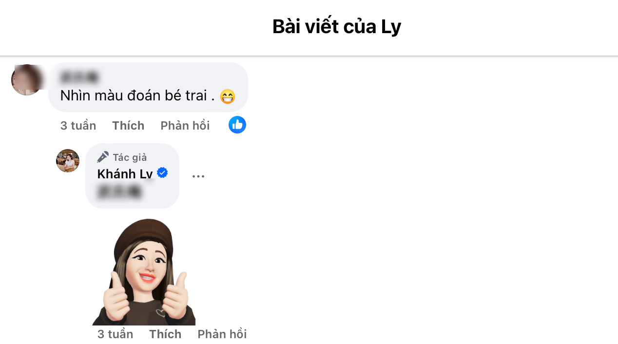 Nhiều người dự đoán Ly Kute mang bầu bé trai.