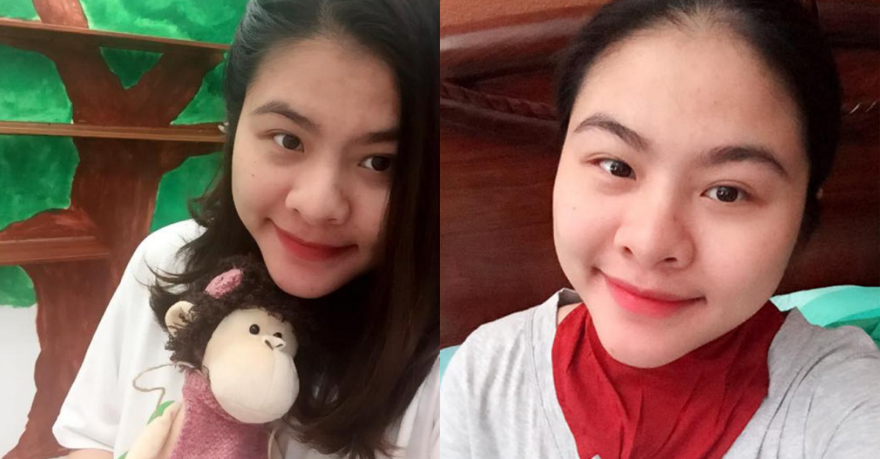 Ngoại hình của Vân Trang có bầu con đầu lòng.